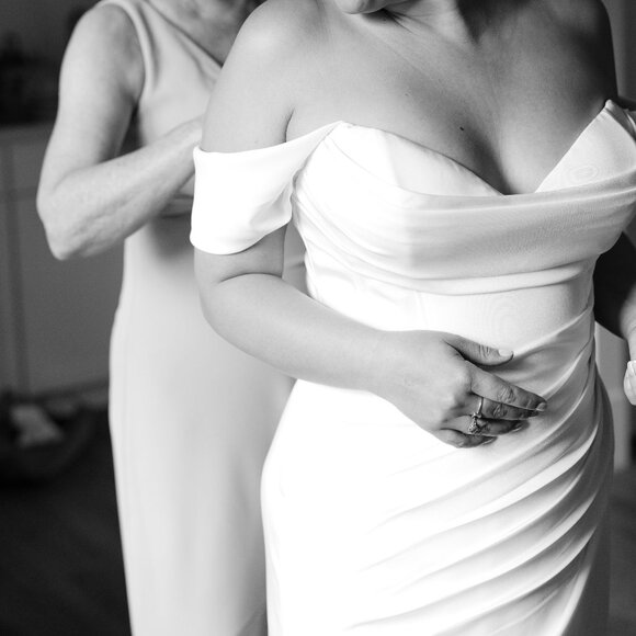 Jane Hill- Huntleigh Wedding Dress Size 13 - Picture 8 of 13